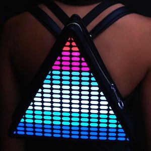 Dolls kill light up backpack